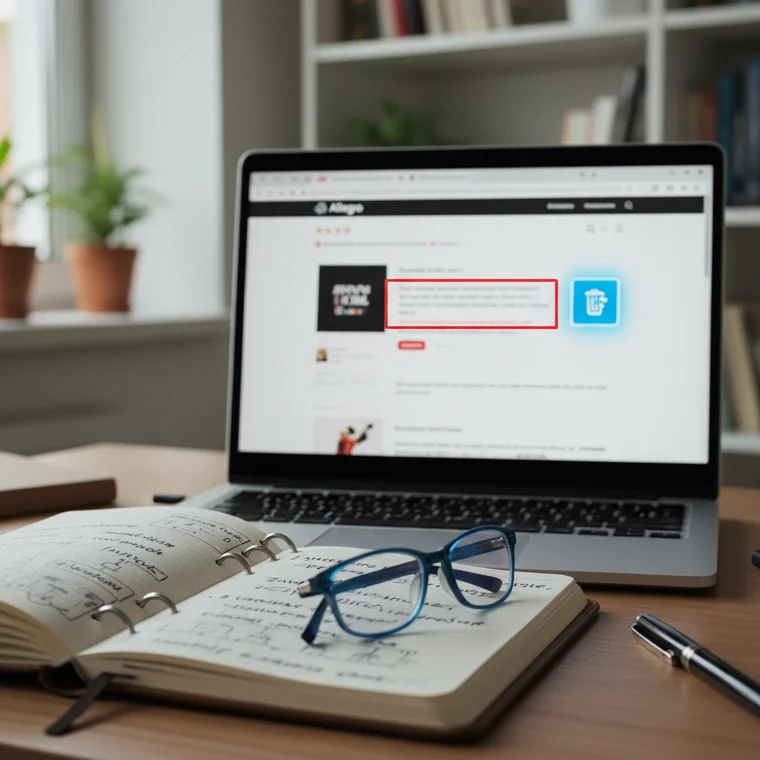 Jak skutecznie usunąć zniesławiającą opinię na Allegro bez sądu